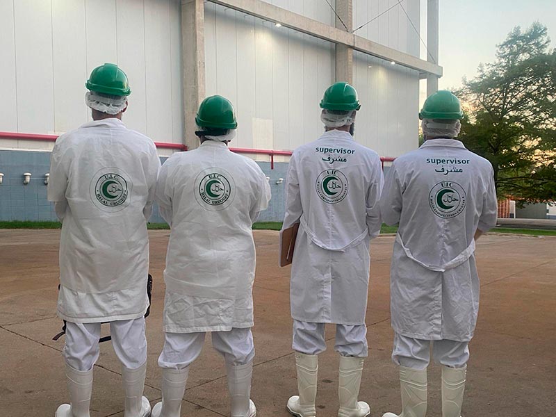 UIC Staff Working at Slaughterhouse - February 2024